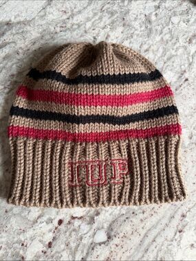 Legacy IUP Striped Knit Beanie
